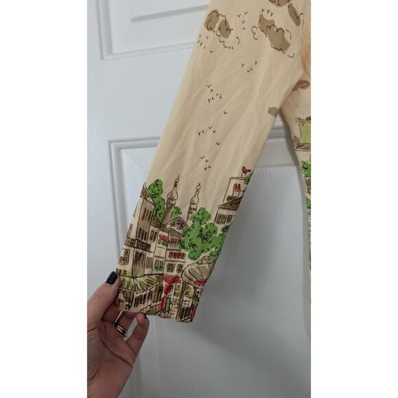 J. Crew France Vintage Novelty Lightweight Cardigan Sweater - Picture 2 of 8